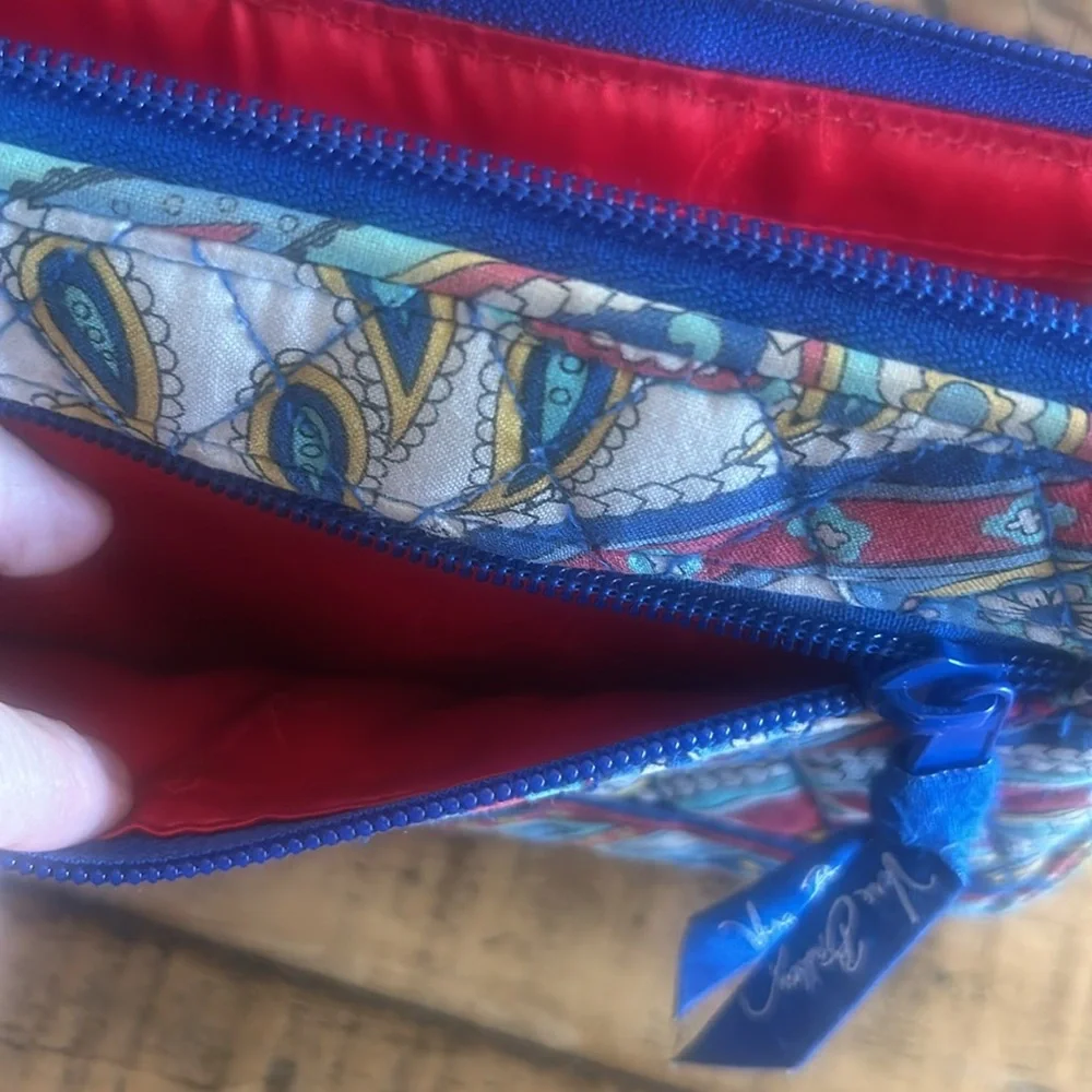 Vera Bradley Turn Lock Wallet (Marina Paisley) - Picture 10 of 10